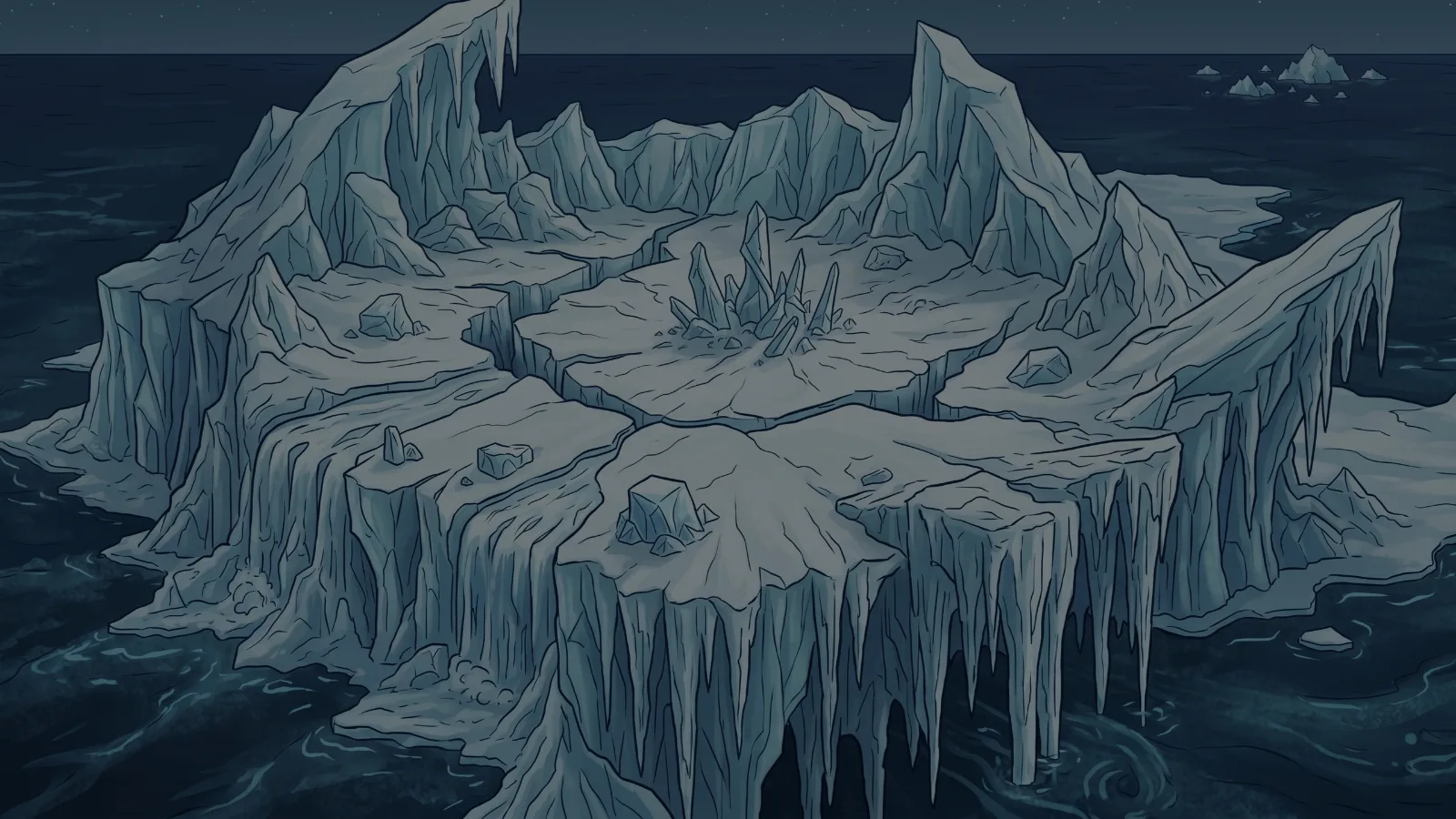 Fractured Floe